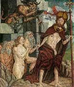 Christ in Limbo PACHER, Michael
